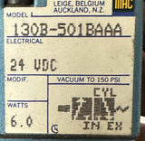 MAC 130B-501BAAA Solenoid Valve 24VDC 6W 150 PSI