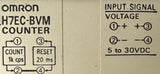 Omron H7EC-BVM 8-Digit LCD Digital Total Counter 5-30 VDC