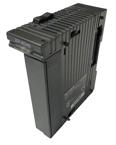 Keyence KV-AD40 Analog Input Module 4 Channel 24VDC 110MA