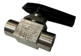Swagelok SS-43GF4-GR-1466 Stainless Steel Ball Valve 1/4" FNPT 500 PSIG