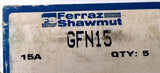 Ferraz Shawmut GFN15 Time Delay Fuse 125V 15A (Box of 5)