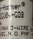 Cutler-Hammer E57-12GU04-GDB Inductive Proximity Switch 12mm 3W 10-30 VDC 3-Wire