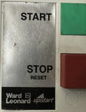 Ward Leonard Upstart Manual Motor Starter Start Stop Reset Push Buttons