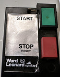 Ward Leonard Manual Motor Starter Upstart Start Stop Reset Push Buttons