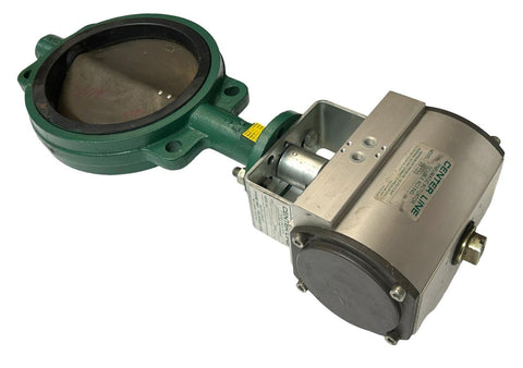 Center Line 38120-8 Pneumatic Actuator 150 PSI/10 BAR With 8" Butterfly Valve