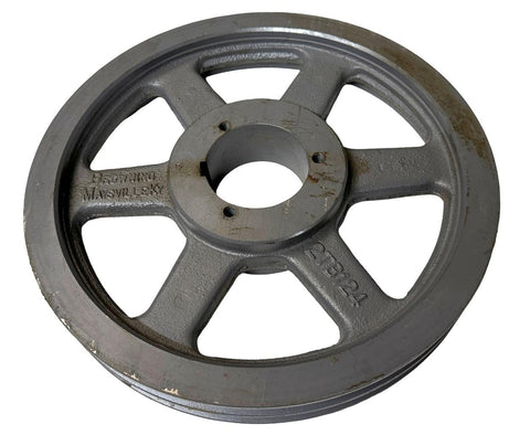 Browning 2TB124 V-Belt Pulley 2 Groove Belt A 12.68" OD Bushed Split Taper B