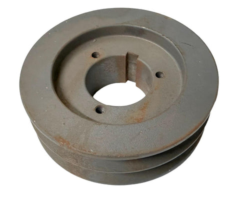 Browning 2TB52 V-Belt Pulley 2 Groove Belt A, B 5.55" OD Cast Iron Split Taper