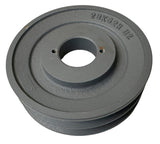 Browning 2BK62H U2 V-Belt Pulley 2 Groove A, B Belt 5.95" OD Cast Iron Split Tap