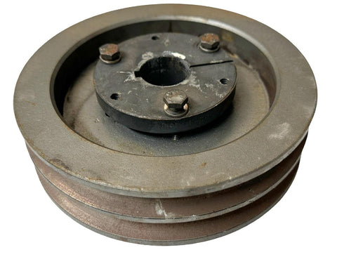 TB Woods 6.2X2B-SDS TYD V-Belt Pulley 2 Groove A, B Belt 6.95" OD 3820 RPMS