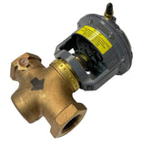 Johnson Controls V-3000-1 Pneumatic Diaphragm Actuator w/ Valve 1/8" NPT