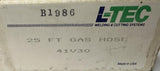 L-Tec 41V30 Black Vinyl Welding Gas Hose 25' B1986