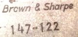 Brown & Sharpe 147-122 Cut Off Tool Post