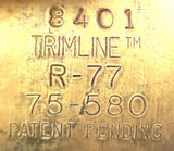 Trimline R-77 75-580 Gas Regulator 8401 W/ Two Gauges