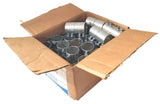 Steel City TK-124 EMT Set-Screw Couplings 1-1/4" Galvanized Steel (Box of 24)