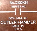 Cutler Hammer C320KB1 Starter Ser A2 600VAC Max B600