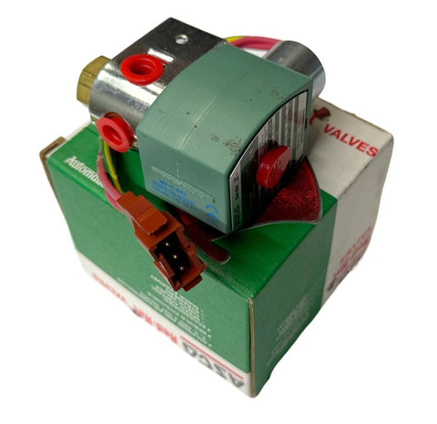 ASCO Red Hat 8320G15 Solenoid Valve 1/8" Pipe 100 PSI 6.1W 3-Way