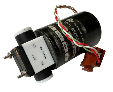 Fluorocarbon Delta DV3-144 Solenoid Valve 60 AIR 1/4" 115 VAC 50/60 Cycle 75A