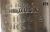 Weldon 3/8" - HJ6 - 2 End Mill Tool Holder 4 Morse