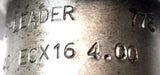 Techleader BT40 ECX16 Tool Holder 4.00 775 W/ Command RS4M-0205-C