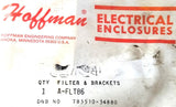 Hoffman A-FLT86 Filter 783510-34880 W/ Brackets