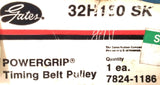 Gates 32H150-SK Powergrip Timing Belt Pully 7824-1186