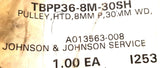 Johnson & Johnson 36-8M-30 SH Timing Belt Pulley TBPP36-8M-30SH 1083 AA 7270Rpm