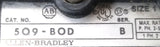 Allen-Bradley 509-B0D Motor Starter 42185-800-01 Ser B Size 1 A600