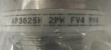 AP Tech AP3625H Manual Springless Diaphragm Valve 3000 PSI Max 2PW FV4 NV4