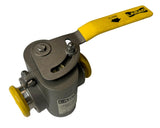 Larad Dia-Cam Pneumatic Sanitary Valve 1"