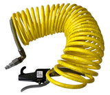 Parker 410-S Controlled Pressure Blow Gun W/ Air Hose Assembly 150 PSIG 1/4" NPT