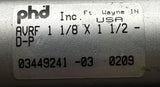 PHD AVRF 1 1/8 X 1 1/2-D-P Pneumatic Cylinder 1-1/8" Bore 1-1/2" Stroke