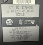 Allen-Bradley 1771-0AD AC Output Module Series C 12-120V 96234283 96234273