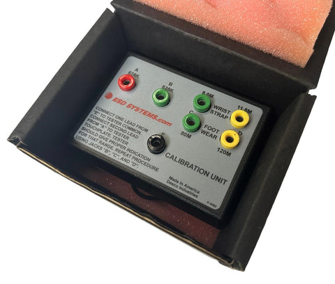 ESD Systems 41230 Foot Ground Calibration Unit For Wrist Strap Footwear Testers