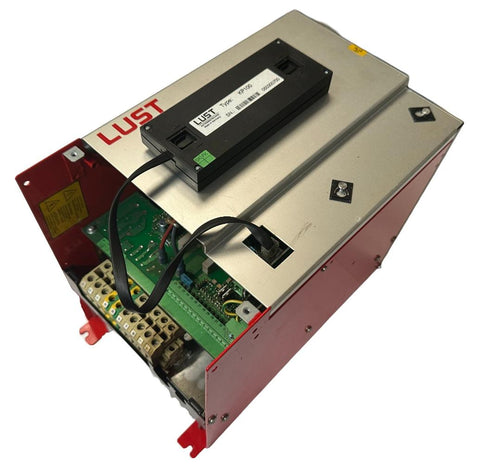Lust VF1424L,HF,OP2,S56 Drive Inverter 11 KW 3 PH 460 VAC W/ KP100 Control Unit