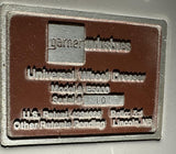 Garner Industries E5000 Universal Grinding Wheel Dresser w/ Case & Accessories