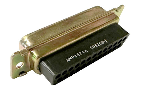 Lot of (25) AMP 8824 205208-1 D-Sub Connectors 25 Positions