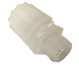 Entegris C12-8FN-1 Straight Adapter 3/4" Flaretek To 1/2" MNPT 100084350