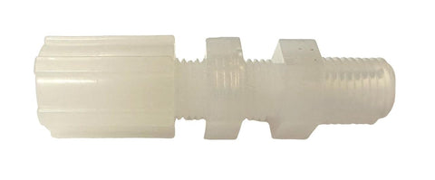 Entegris PMC4-4FN-1 Straight Adapter 1/4'' Flaretek Flared Tube x 1/4'' MNPT