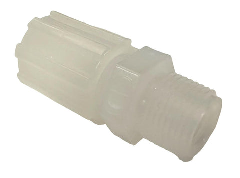 Entegris G6-6FN-1 Straight Adapter 3/8'' Flaretek Flared Tube x 3/8'' MNPT