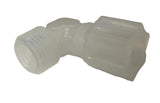 Galtek E8-8N Tube Fitting Elbow Adapter 1/2" Tube x 1/2" MNPT