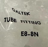 Galtek E8-8N Tube Fitting Elbow Adapter 1/2" Tube x 1/2" MNPT