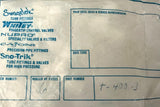 Pack of (6) Swagelok T-400-3 PTFE Tube Fitting 1/4 in. Tube OD