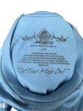 Mojo Sportfishing Gear Men's Blue Short Sleeve Skull Shirt Size Medium