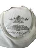 Mojo Sportfishing Gear Men's White Short Sleeve Skull Shirt Size Medium