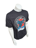 Anvil Men's Certified Dragon Trainer Graphic Black Short Sleeve Shirt Size Large