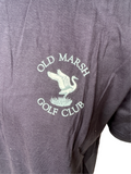 Imperial Men's Old Marsh Golf Club Graphic Navy Short Sleeve Shirt Size Large