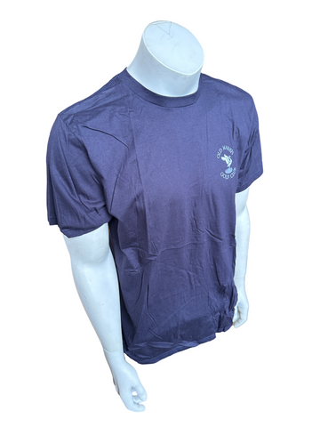 Imperial Men's Old Marsh Golf Club Graphic Navy Short Sleeve Shirt Size Large