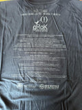 Grok Men's Amplified Roots Graphic Navy Short Sleeve Shirt Size Large