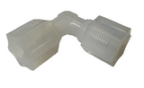 Fluroware UE6N PFA Integral Ferrule Elbow Union 3/8" x 3/8" 281798