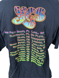 Gildan Men's Yes Band Concert Turtle Graphic Black Short Sleeve Shirt Large